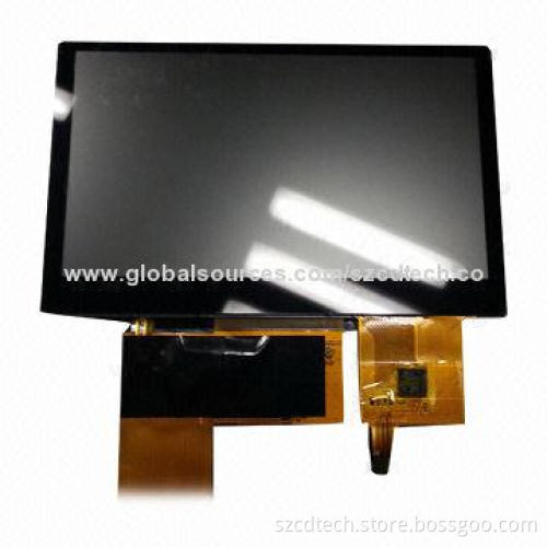 4.3-inch TFT Display with Capacitive Touch Panel, 480 x 272 Pixels Resolution